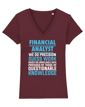 FINANCIAL ANALYST Burgundy