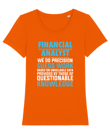 FINANCIAL ANALYST Bright Orange