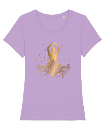 Yoga Fluturi Auriu Lotus Lavender Dawn