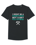 HANDYMAN Tricou mânecă scurtă guler larg Bărbat Skater