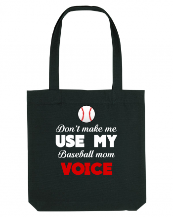 BASEBALL MOM Black