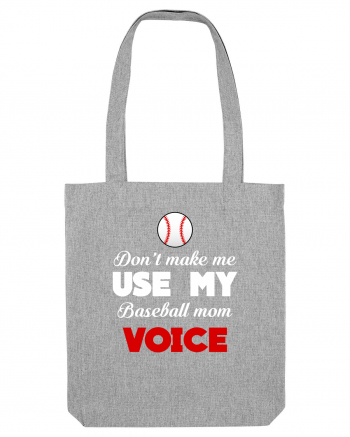 BASEBALL MOM Heather Grey