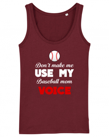 BASEBALL MOM Burgundy