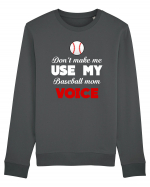 BASEBALL MOM Bluză mânecă lungă Unisex Rise