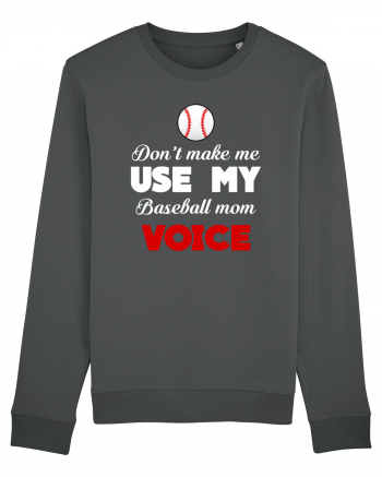 BASEBALL MOM Anthracite