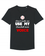 BASEBALL MOM Tricou mânecă scurtă guler larg Bărbat Skater