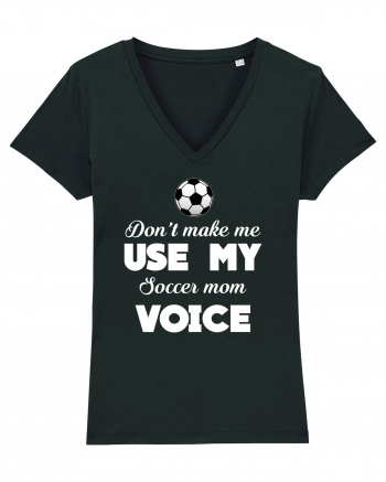 SOCCER MOM Black