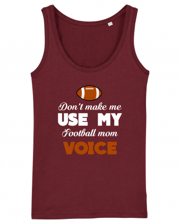 FOOTBALL MOM Burgundy