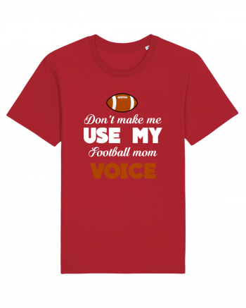 FOOTBALL MOM Red