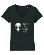 ALIEN Tricou mânecă scurtă guler V Damă Evoker