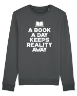 BOOK Bluză mânecă lungă Unisex Rise