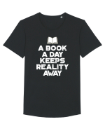 BOOK Tricou mânecă scurtă guler larg Bărbat Skater
