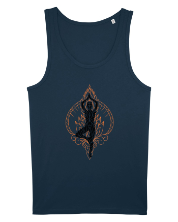 Yoga Portocaliu Navy