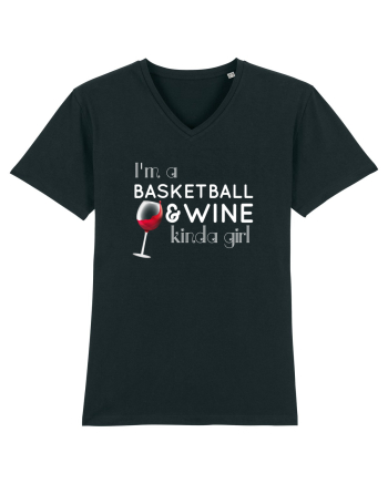 BASKETBALL WINE GIRL Black