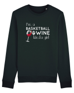 BASKETBALL WINE GIRL Bluză mânecă lungă Unisex Rise
