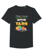 YARN Tricou mânecă scurtă guler larg Bărbat Skater