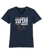 COFFEE Tricou mânecă scurtă guler V Bărbat Presenter