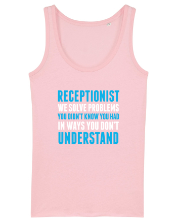 RECEPTIONIST Cotton Pink