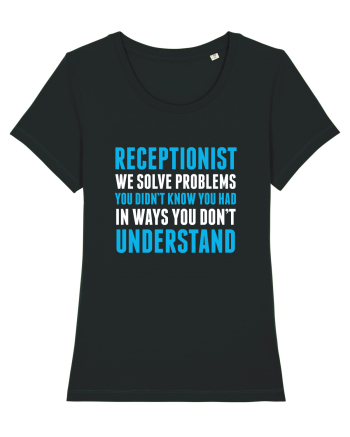 RECEPTIONIST Black