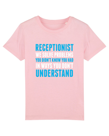 RECEPTIONIST Cotton Pink