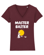 MASTER BAITER Tricou mânecă scurtă guler V Damă Evoker