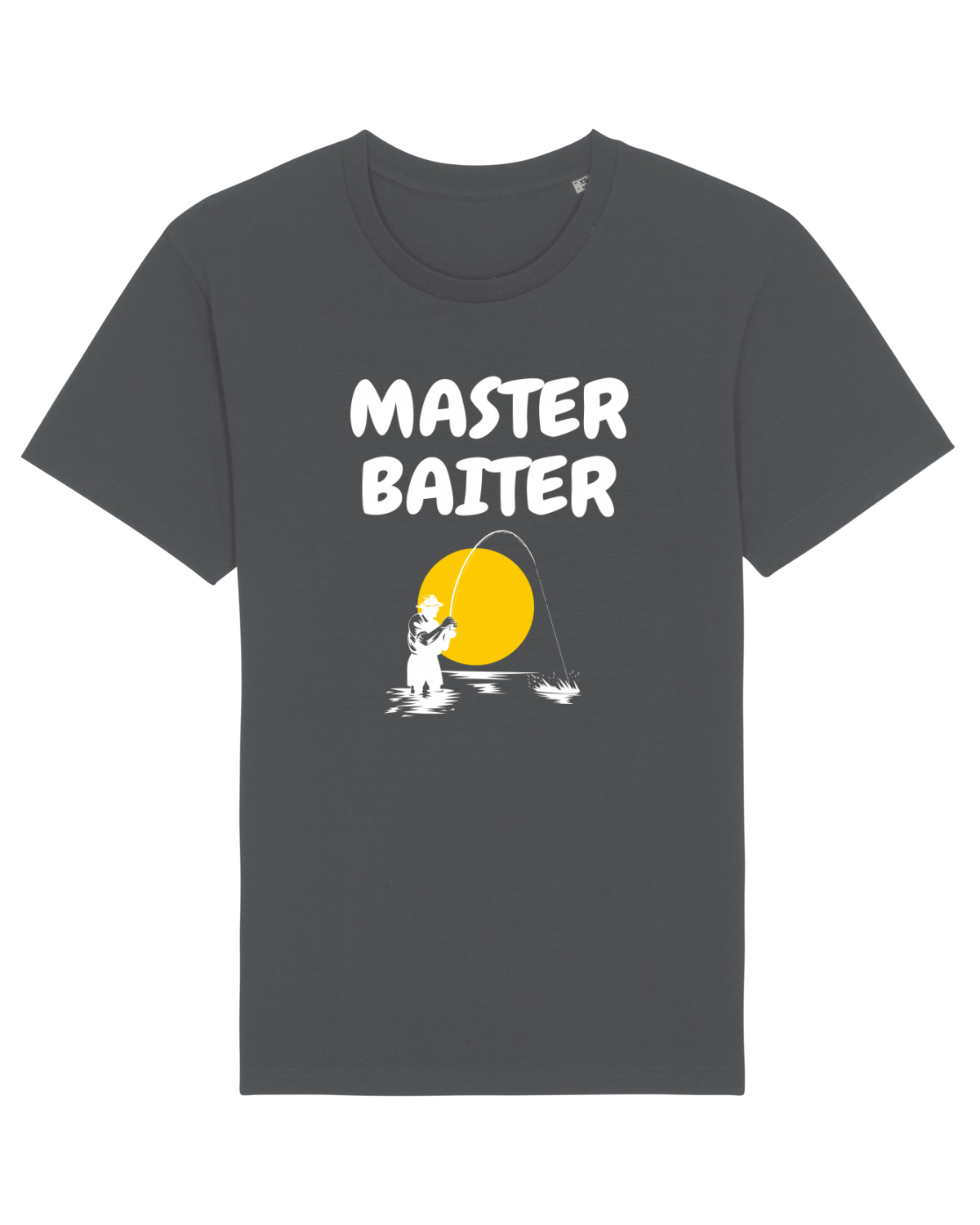 Tricou mânecă scurtă Unisex Rocker Anthracite