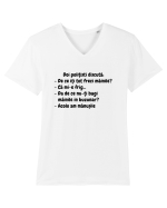 Discutie intre politisti Tricou mânecă scurtă guler V Bărbat Presenter