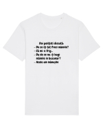 Discutie intre politisti Tricou mânecă scurtă Unisex Rocker