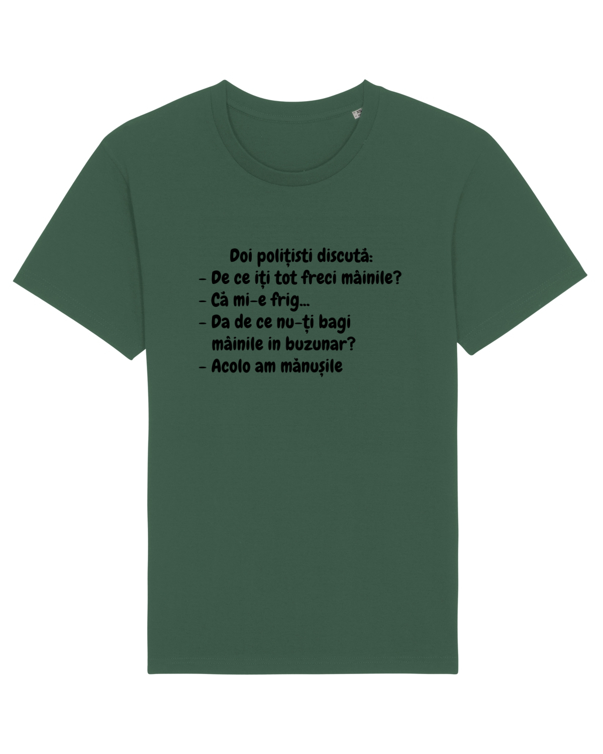 Tricou mânecă scurtă Unisex Rocker Bottle Green