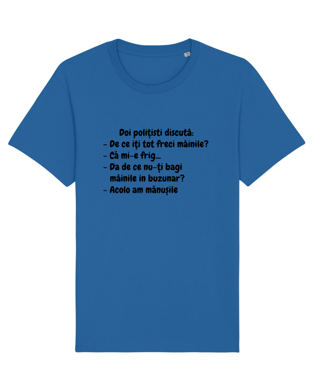 Tricou mânecă scurtă Unisex Rocker Royal Blue