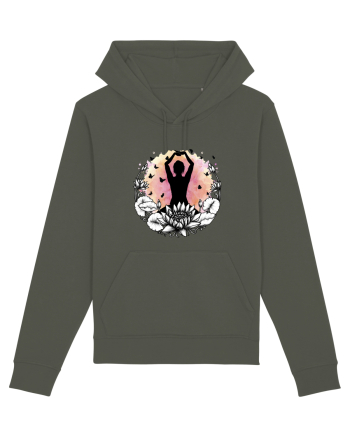 Yoga Lotus Fluturi Khaki