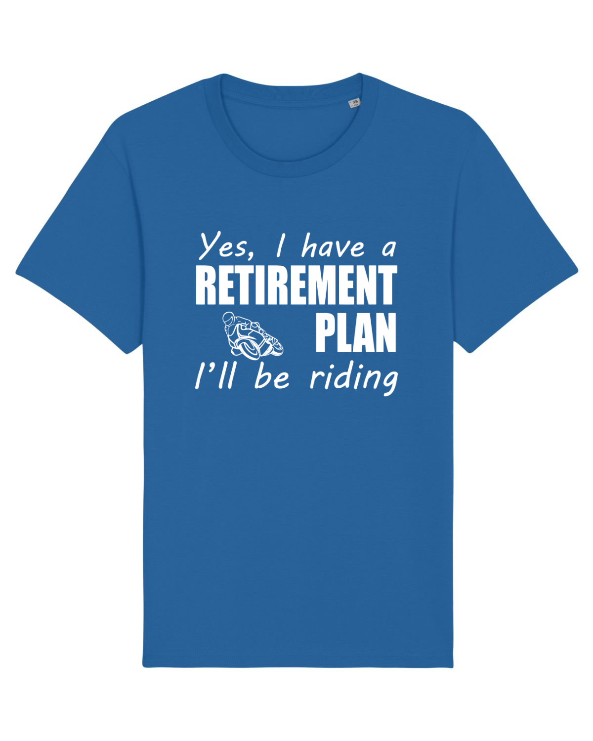Tricou mânecă scurtă Unisex Rocker Royal Blue
