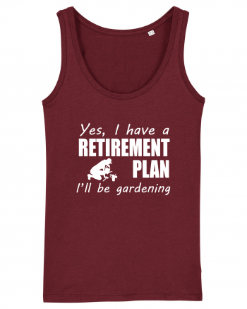 GARDENING Burgundy