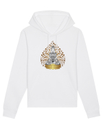 Yoga Lotus Tattoo Auriu Hanorac Unisex Drummer