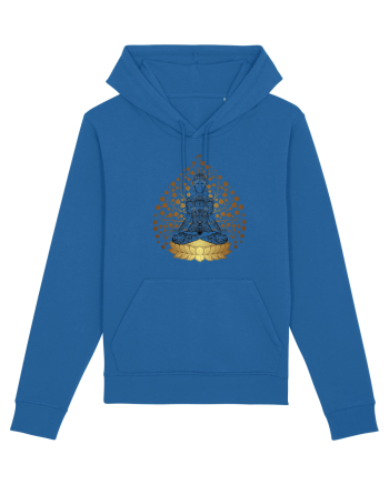 Yoga Lotus Tattoo Auriu Royal Blue