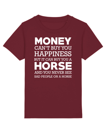 HORSE Burgundy
