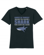 SHARK Tricou mânecă scurtă guler V Bărbat Presenter