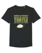 TURTLE Tricou mânecă scurtă guler larg Bărbat Skater