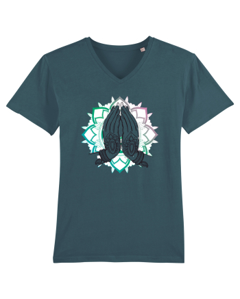 Yoga Lotus Hands Stargazer