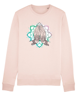 Yoga Lotus Hands Bluză mânecă lungă Unisex Rise