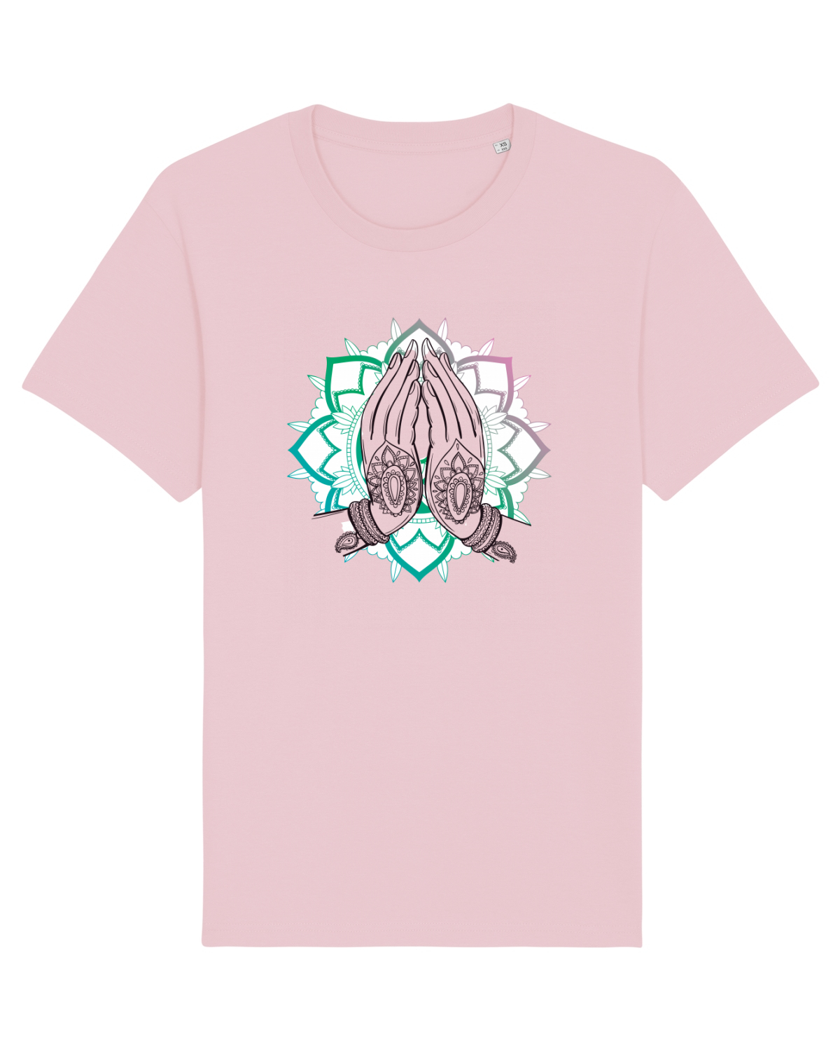 Tricou mânecă scurtă Unisex Rocker Cotton Pink