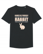 RABBIT Tricou mânecă scurtă guler larg Bărbat Skater