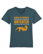 ANTEATER Tricou mânecă scurtă guler V Bărbat Presenter