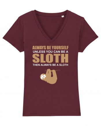 SLOTH Burgundy