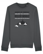 KILLER WHALE Bluză mânecă lungă Unisex Rise