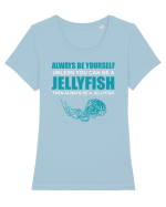 JELLYFISH Tricou mânecă scurtă guler larg fitted Damă Expresser