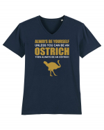 OSTRICH Tricou mânecă scurtă guler V Bărbat Presenter