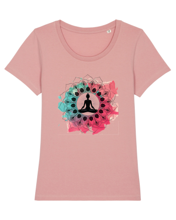 Yoga Lotus Mandala Canyon Pink