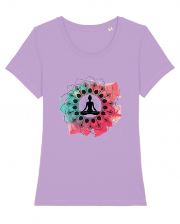 Yoga Lotus Mandala Lavender Dawn