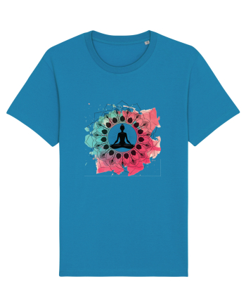 Yoga Lotus Mandala Azur
